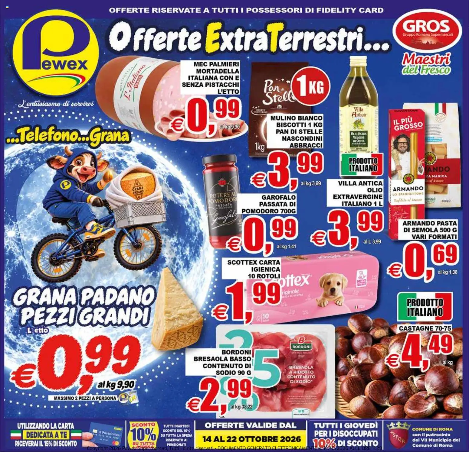 Volantino Pewex del 14/10/2026 | Pagina: 1