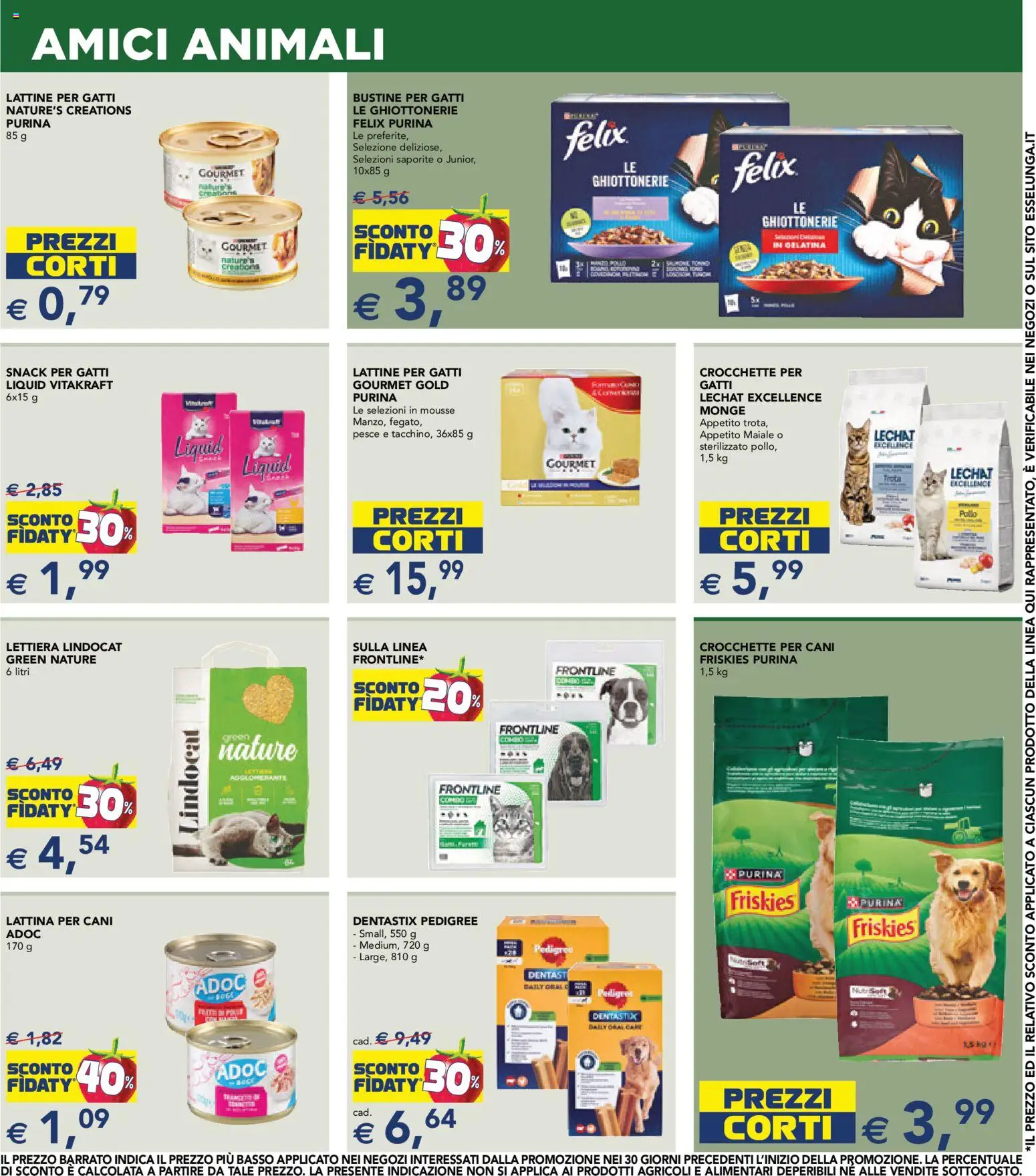 Volantino Esselunga S del 18.06.2026 | Pagina: 19 | Prodotti: Pollo, Maiale, Pesce, Crocchette