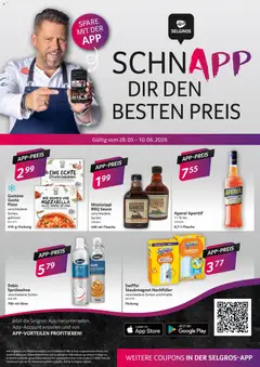 Selgros Spare mit der APP ab 28.05.2026 gültig