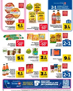 Vista previa Carrefour Market folleto válido desde el 26.05.2026 | Página: 14 | Productos: Pizza, Té, Gazpacho, Salmón ahumado