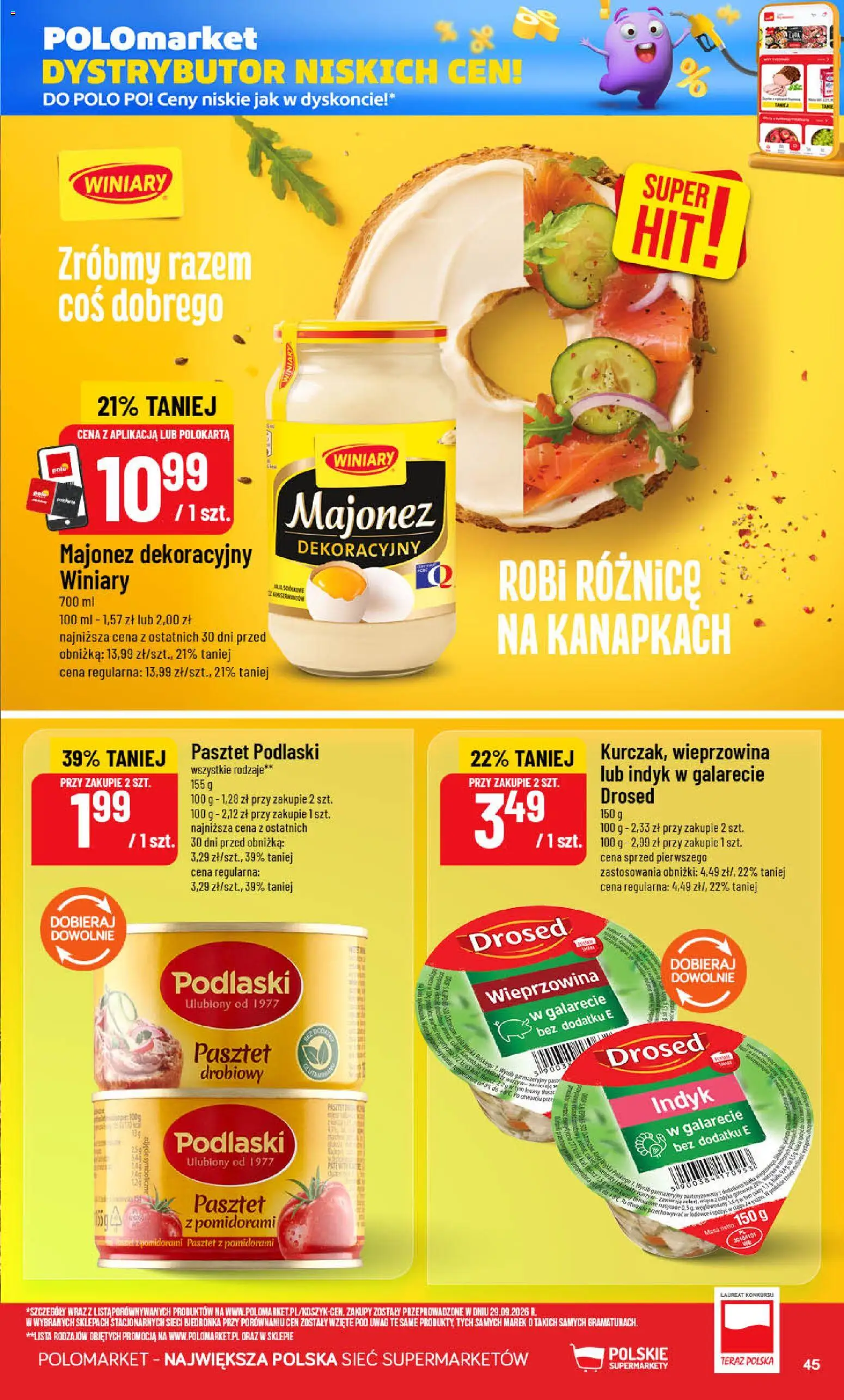 POLOmarket gazetka od 21.10.2026 | Strona: 45