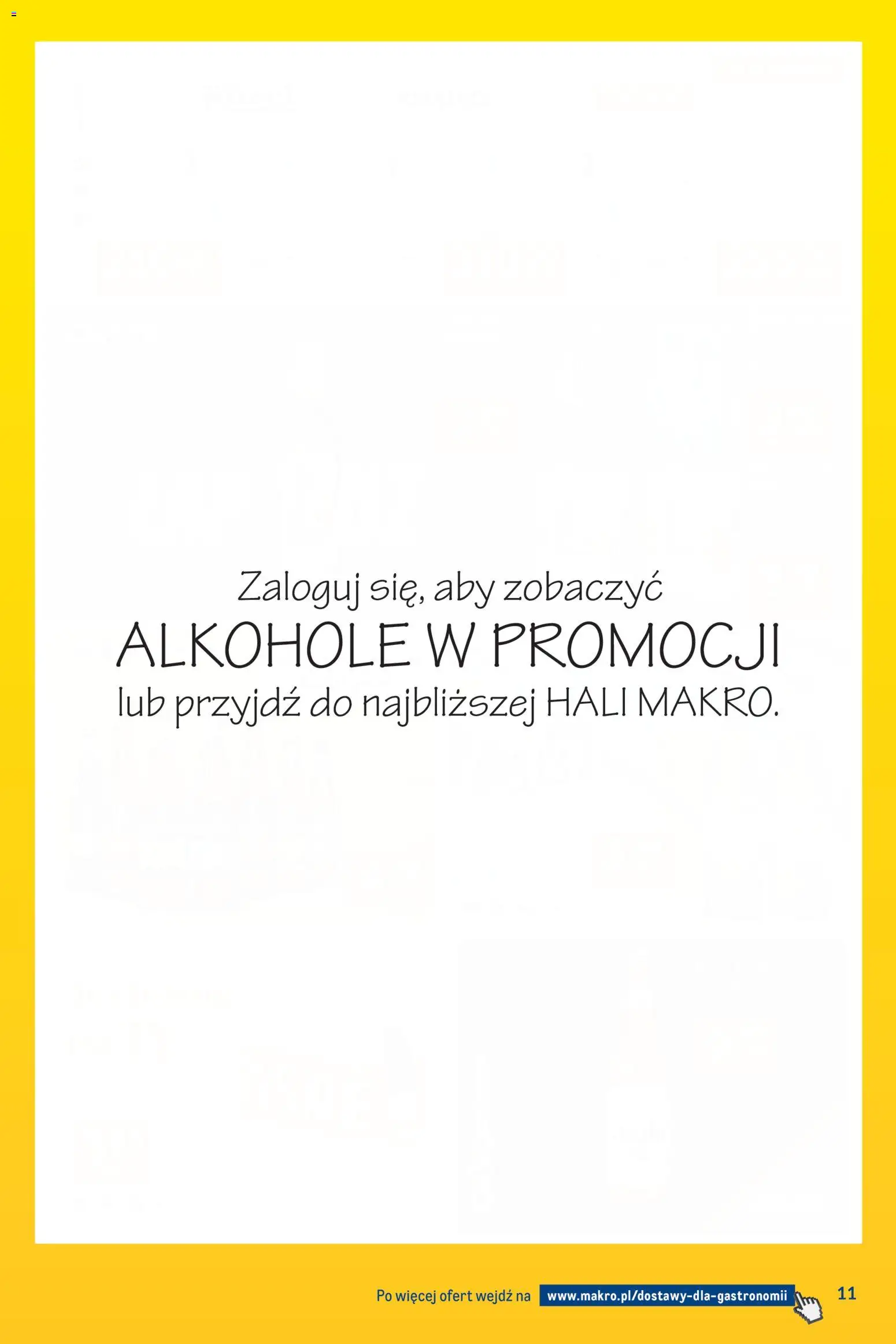 Makro gazetka - Dostawy dla gastronomii od 01.06.2026 | Strona: 11 | Produkty: Piwo