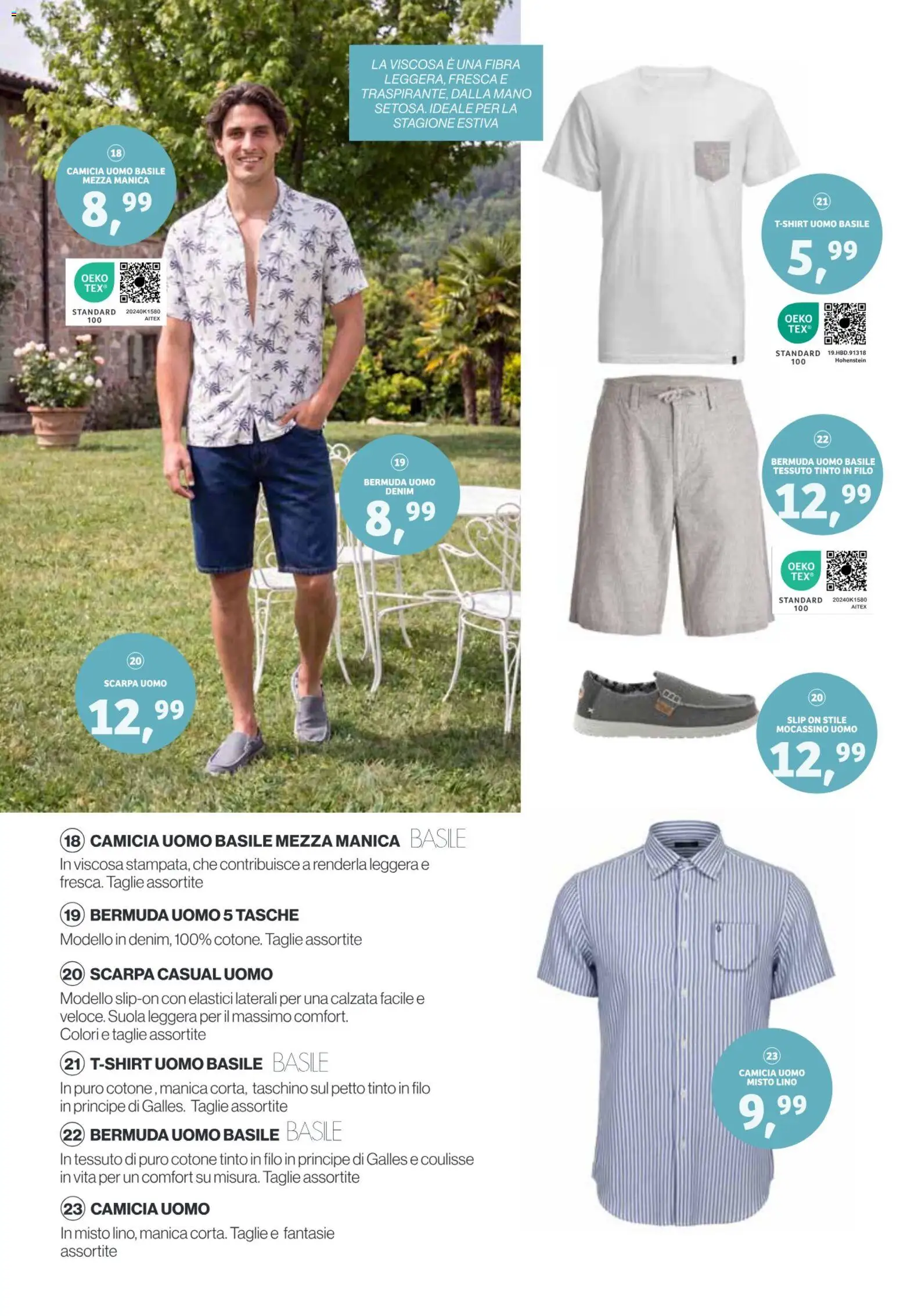 Volantino IN's del 27.05.2026 | Pagina: 12 | Prodotti: Camicia, Slip, Bermuda, Elastici