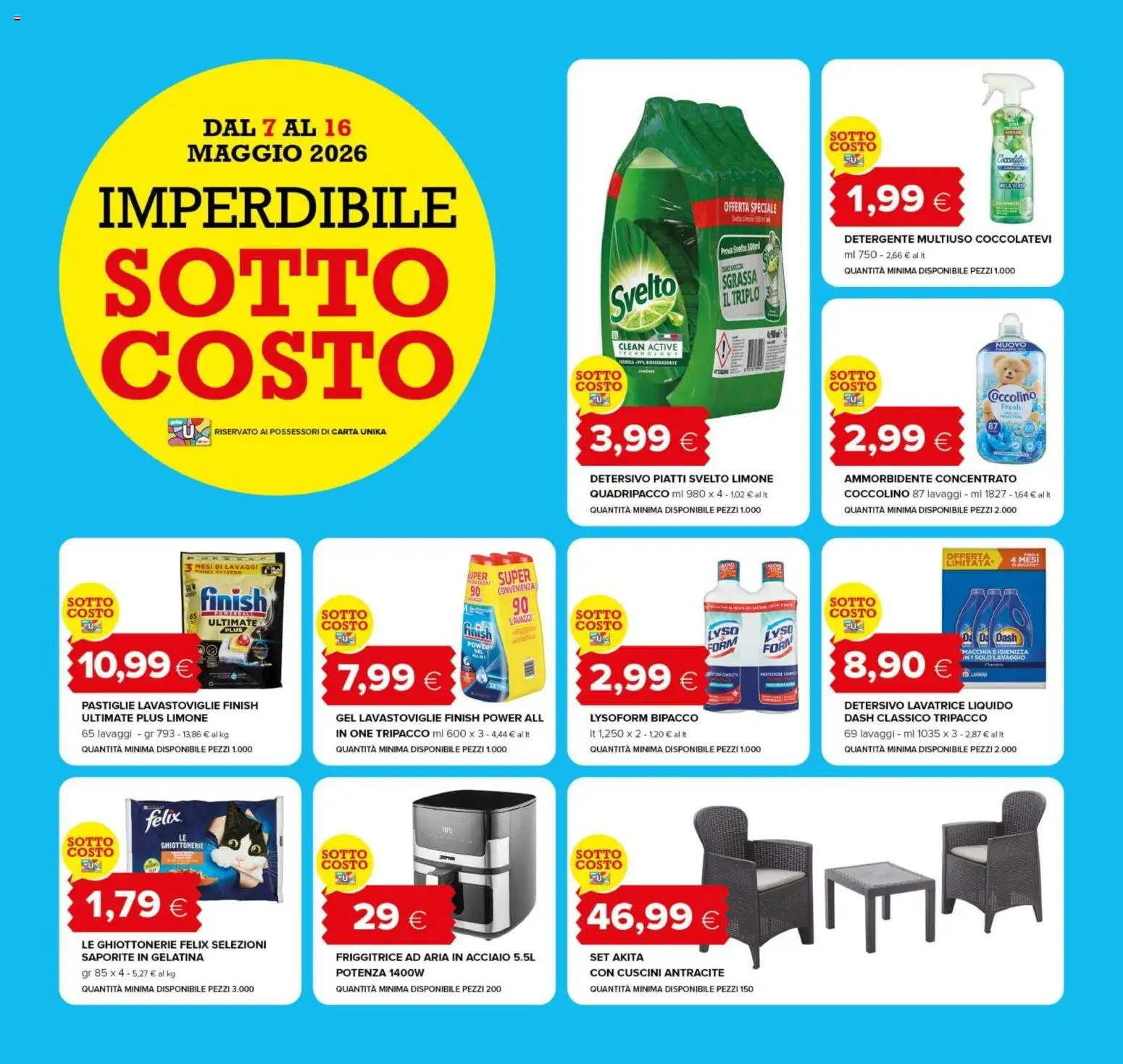 Volantino Tigre del 07.05.2026 | Pagina: 4 | Prodotti: Limone, Lavatrice, Friggitrice, Doccia