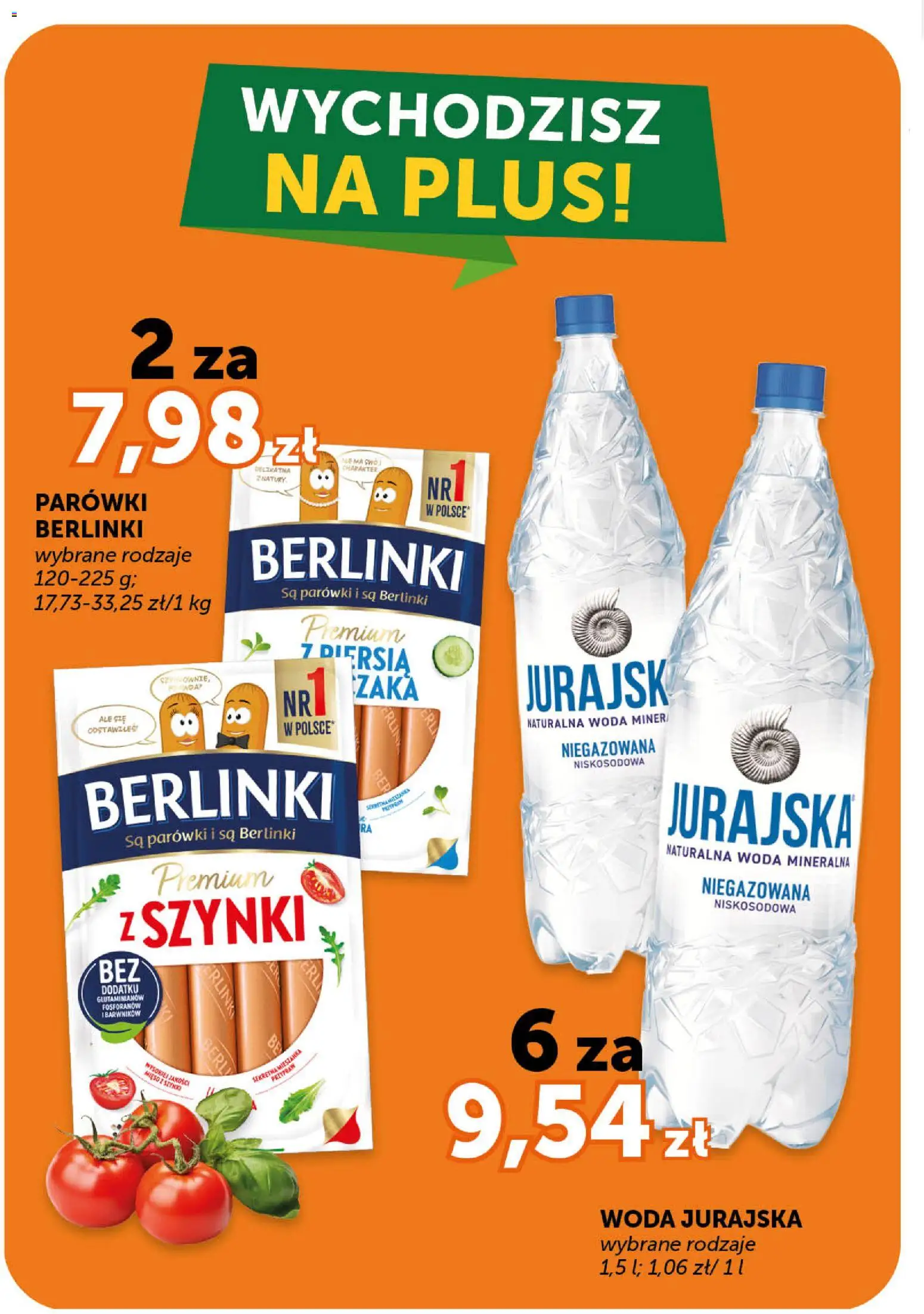 Groszek gazetka - Minimarket od 05.03.2026 | Strona: 8 | Produkty: Parówki berlinki, Mięso, Parówki, Woda