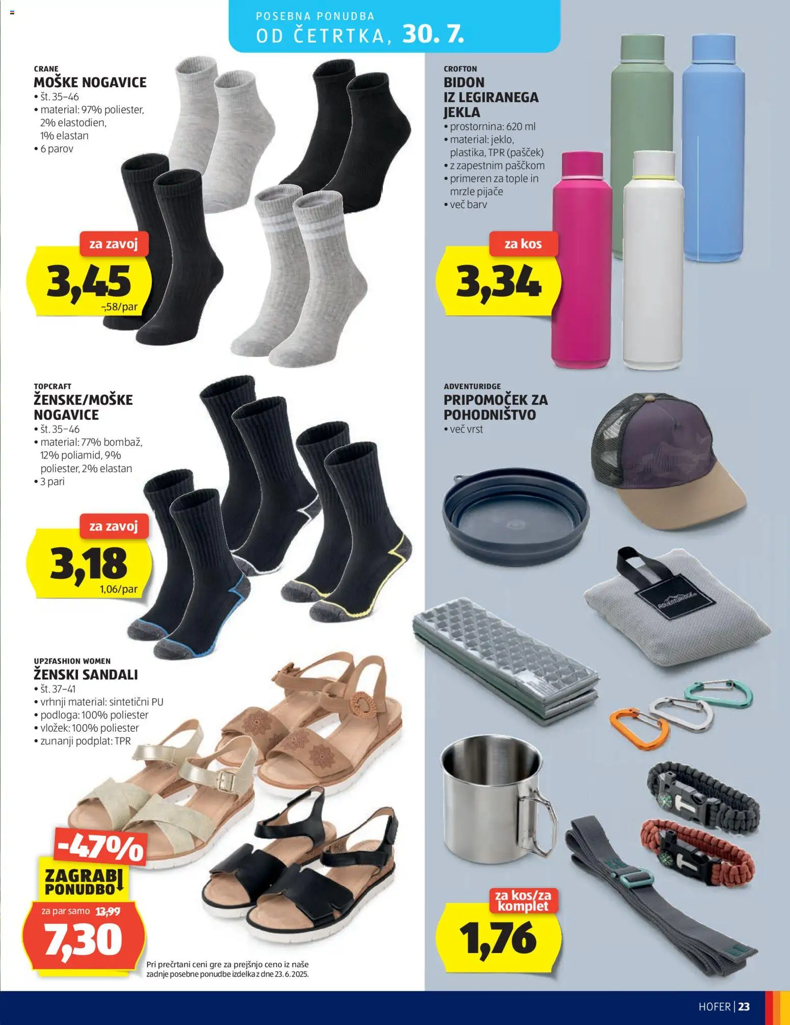 Hofer SI katalog | vrijedi od 22.07.2026 | Stranica: 23