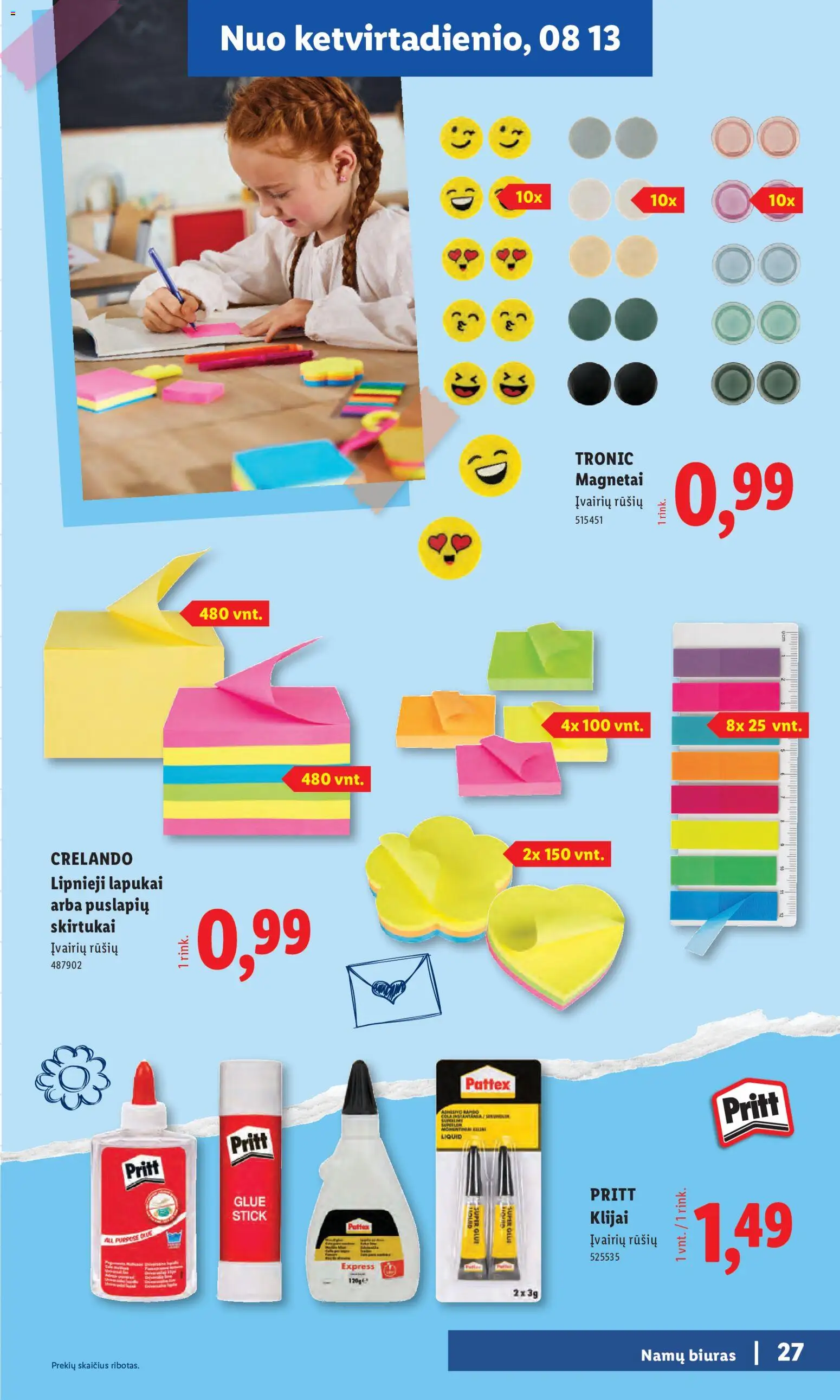 LIDL akcijos nuo 2026.07.20 | Puslapis: 27 | Prekių: Kakava, Druska, Traškučiai