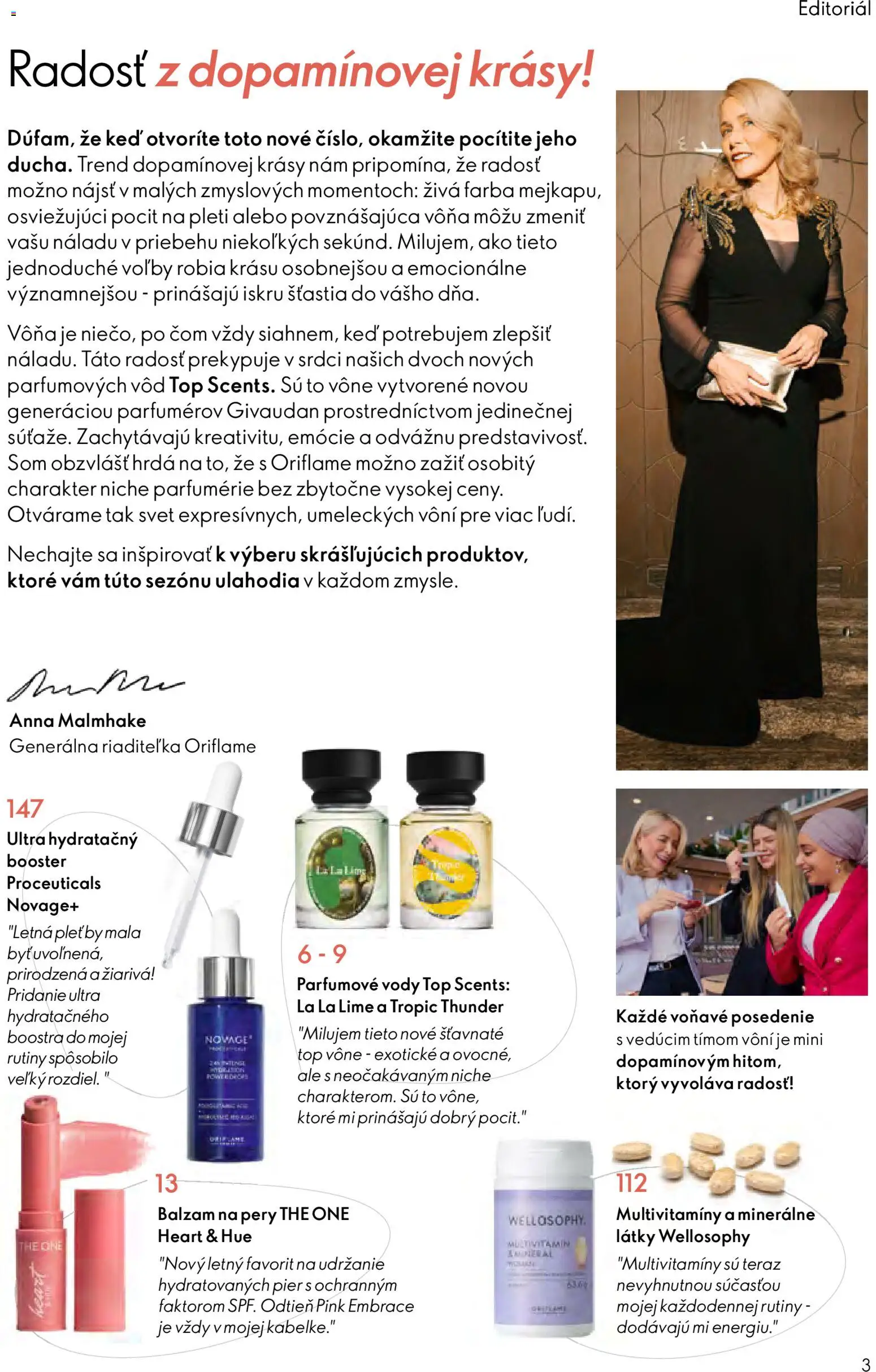 Nové Oriflame akcie – leták je platný od 29.07.2026 | Strana: 3