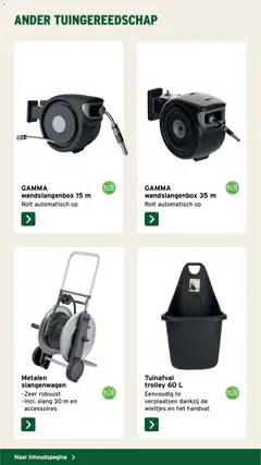 GAMMA Tuinspecial kluseditie - Voorbeeld van een folder van GAMMA, geldig van 15.06.2026 | Pagina: 60 | Producten: Trolley
