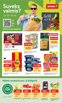 Rimi kliendilehe eelvaade alates 26.05.2026