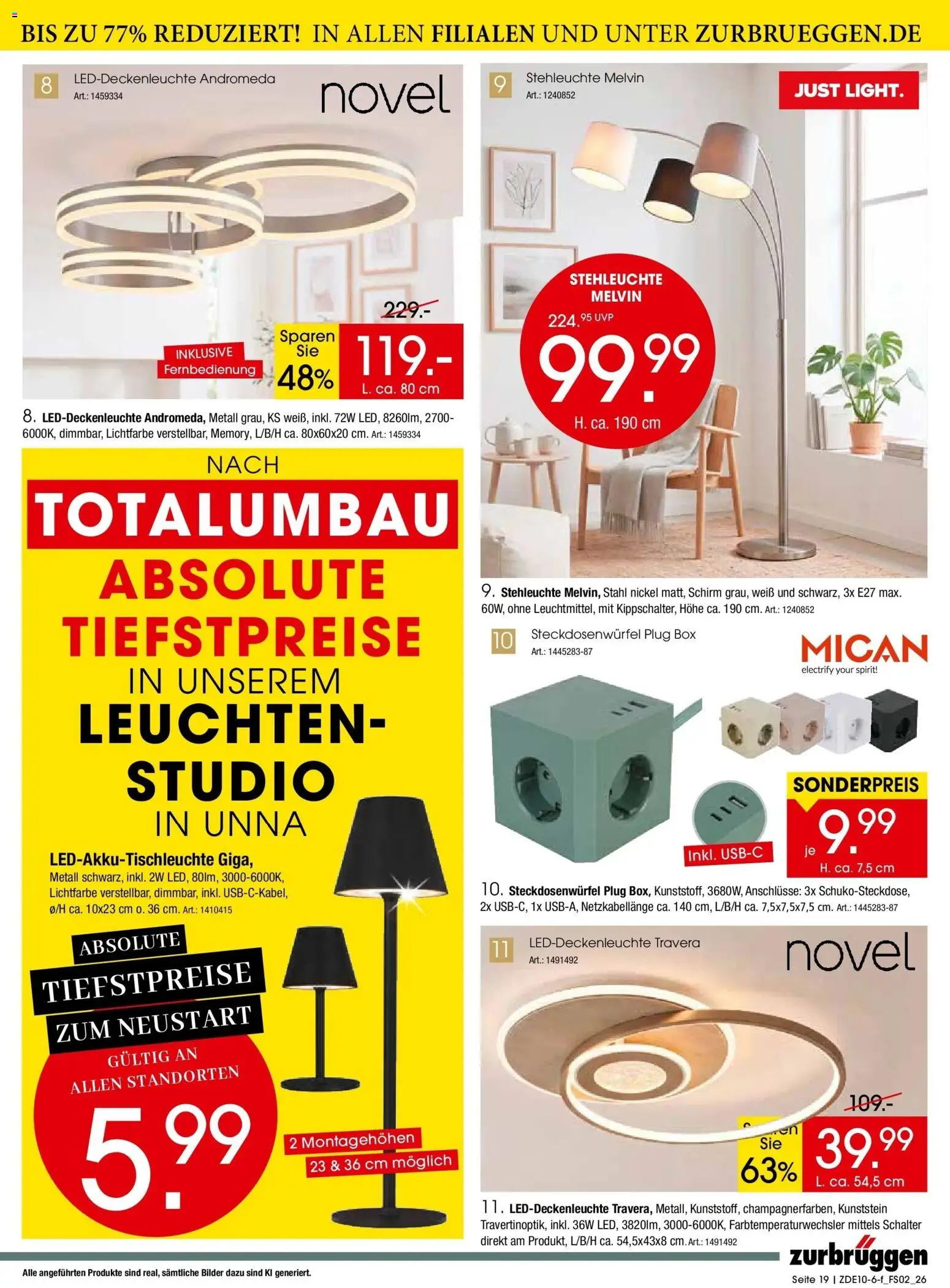 Zurbrüggen Sonder-Preise zum Fest – gültig ab 10.10.2026 | Seite: 19 | Produkte: Box, Bilder