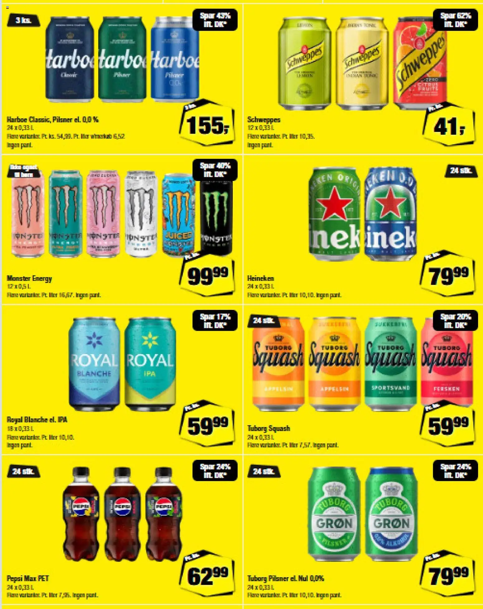 Calle tilbudsavis – gyldig fra 02/09/2026 | Side: 5 | Produkter: Squash, Pepsi, Pepsi Max, Tuborg Squash