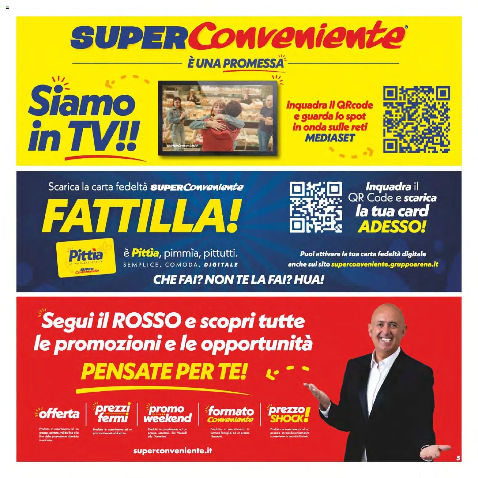 Volantino SuperConveniente del 25/06/2026 | Pagina: 5 | Prodotti: Tè, TV