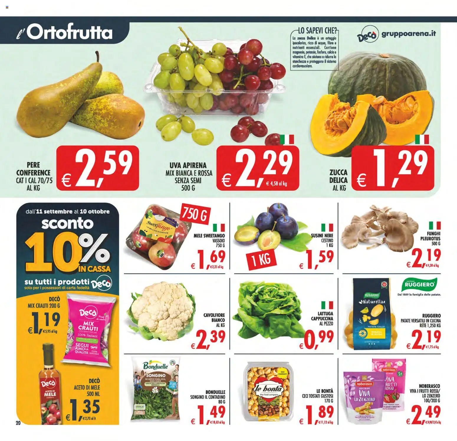 Volantino Decò del 02/10/2026 | Pagina: 20