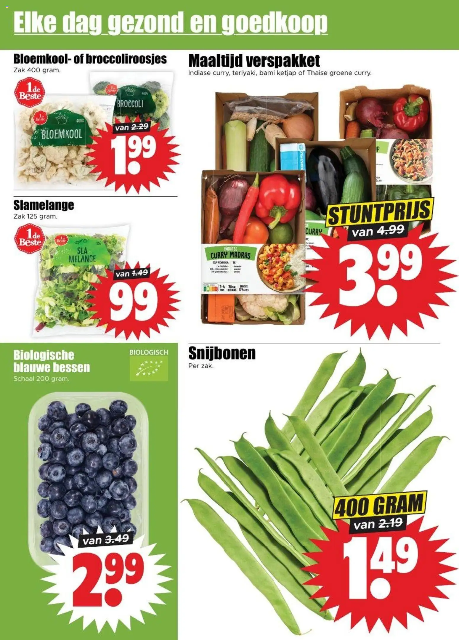 {H1} | Pagina: 4 | Producten: Zak, Bloemkool, Broccoli, Schaal