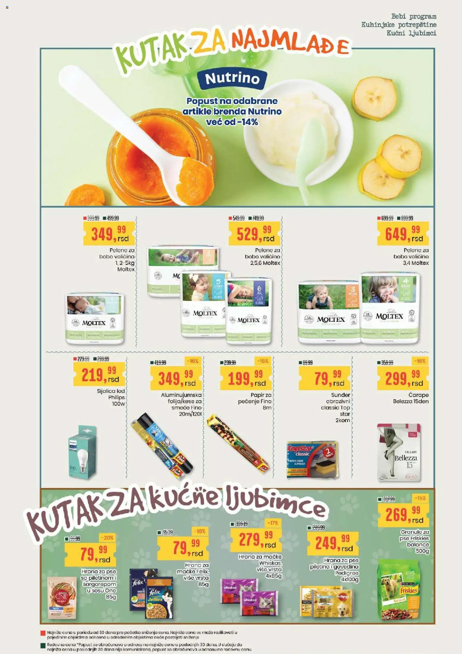 Aroma Market katalog - važi od 15.10.2026 | Strana: 15 | Proizvode: Govedina, Hrana za mačke, Granule, Pelene