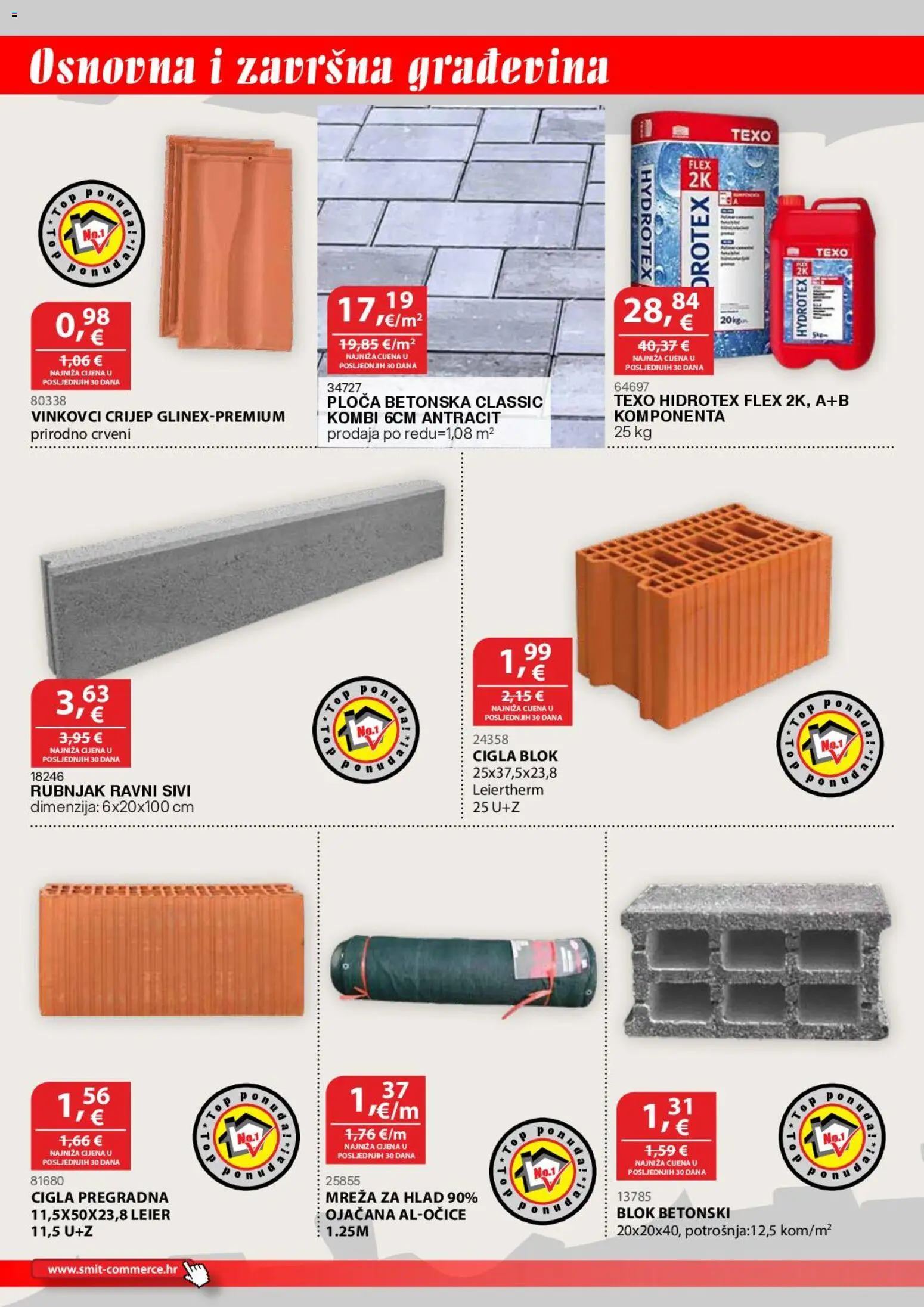 Smit Commerce katalog | vrijedi od 15.08.2026 | Stranica: 4 | Proizvodi: Crijep
