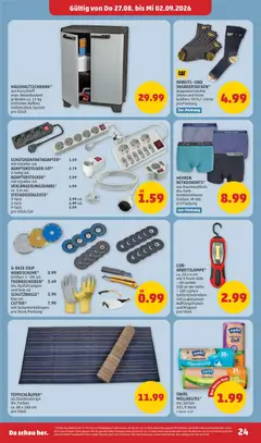 Penny Markt Flugblatt ab 27.08.2026 gültig | Seite: 24 | Produkte: Cutter, Duft