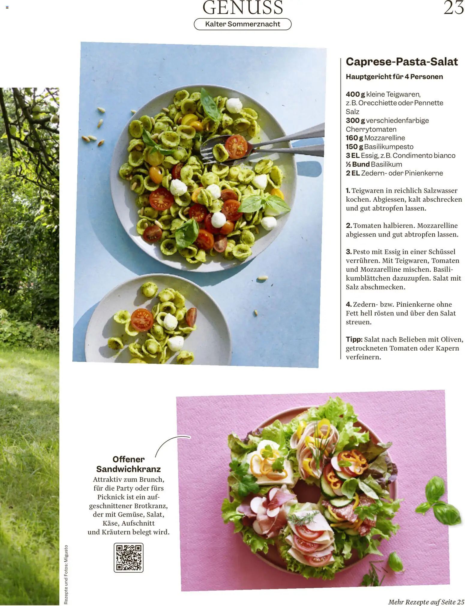 Migros aktionen Magazin – gültig ab 01.07.2026 | Seite: 23 | Produkte: Essig, Tomaten, Salat, Salz