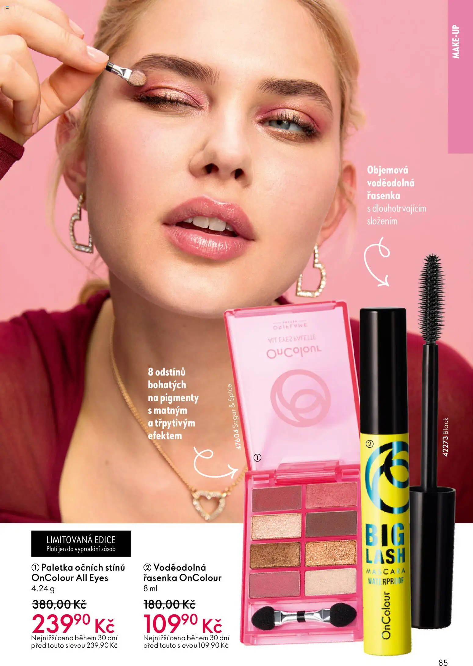 Oriflame katalog č. 08/2026 od 27.05.2026 | Strana: 85 | Produkty: Makeup, Řasenka