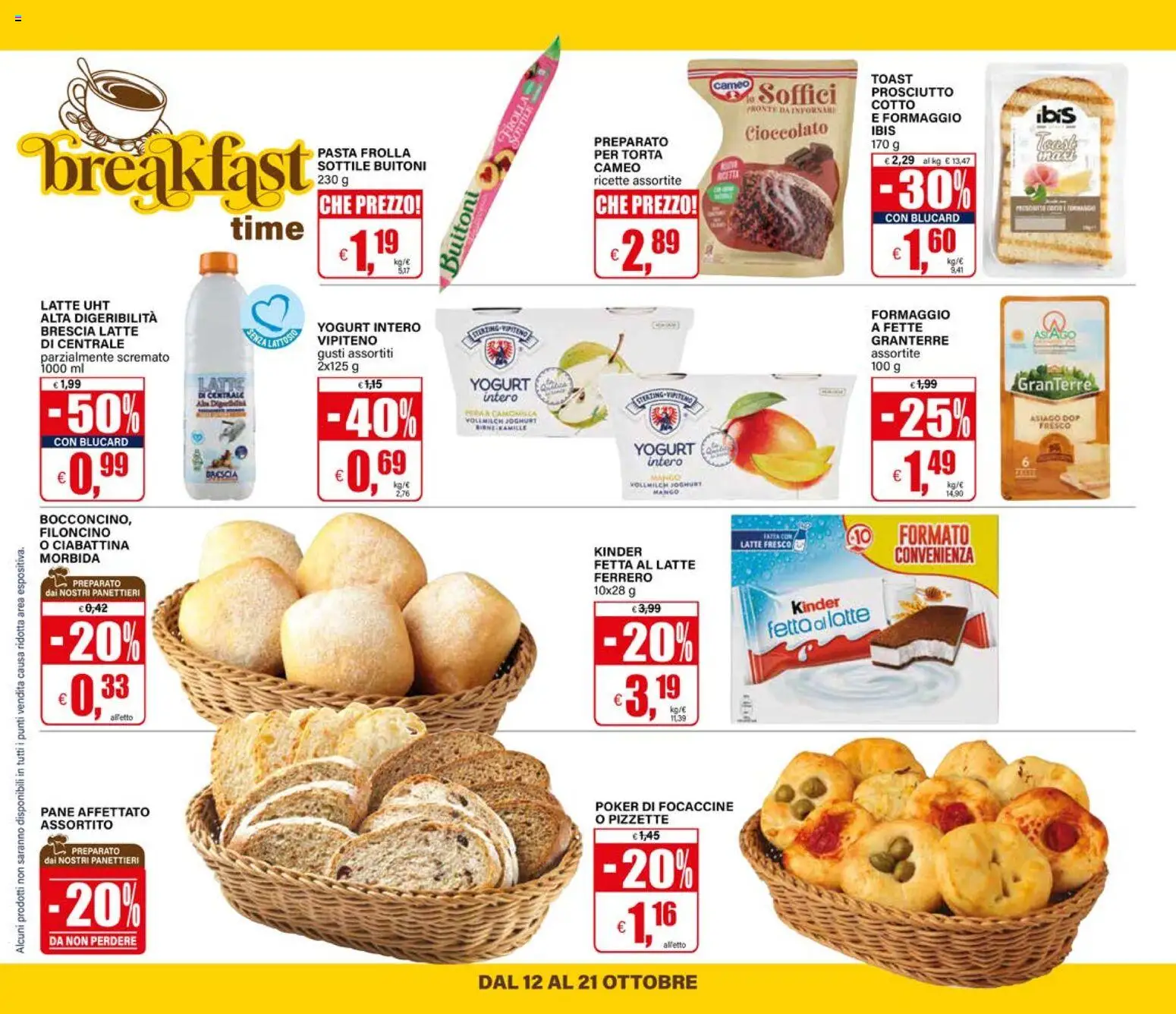 Volantino Il Gigante del 12/10/2026 | Pagina: 14 | Prodotti: Cioccolato, Mango, Prosciutto, Pasta frolla