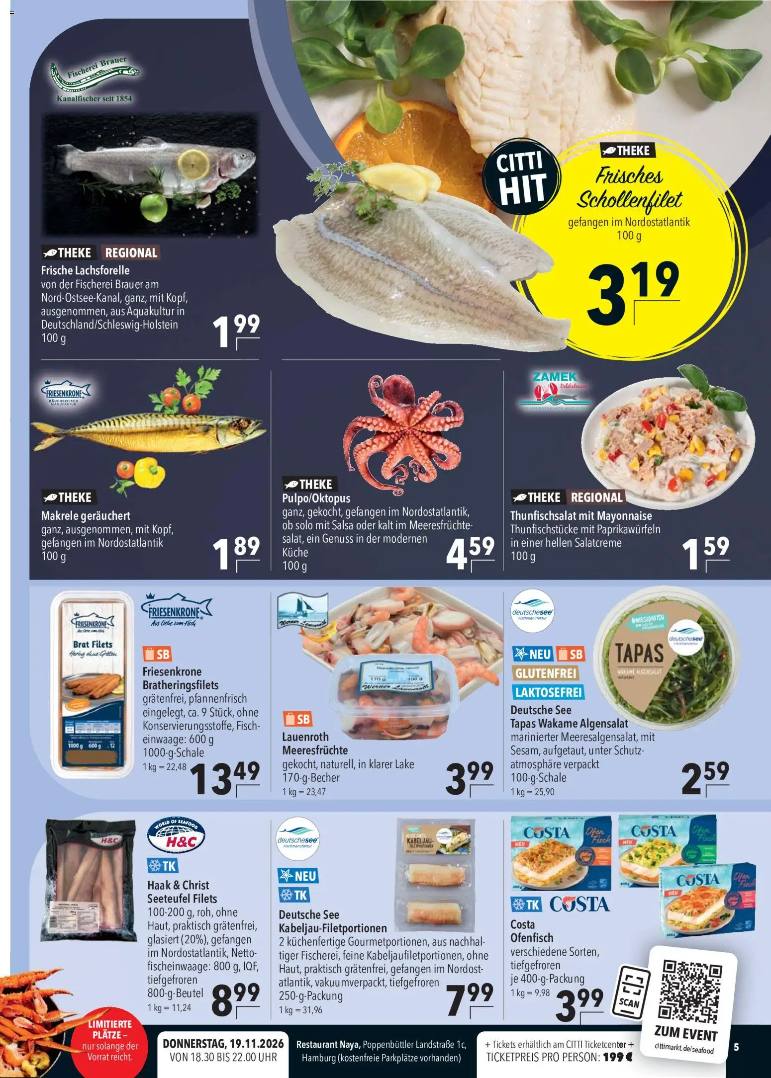 CITTI Markt Prospekt – gültig ab 16.09.2026 | Seite: 5 | Produkte: Hering, Küche, Fisch, Makrele