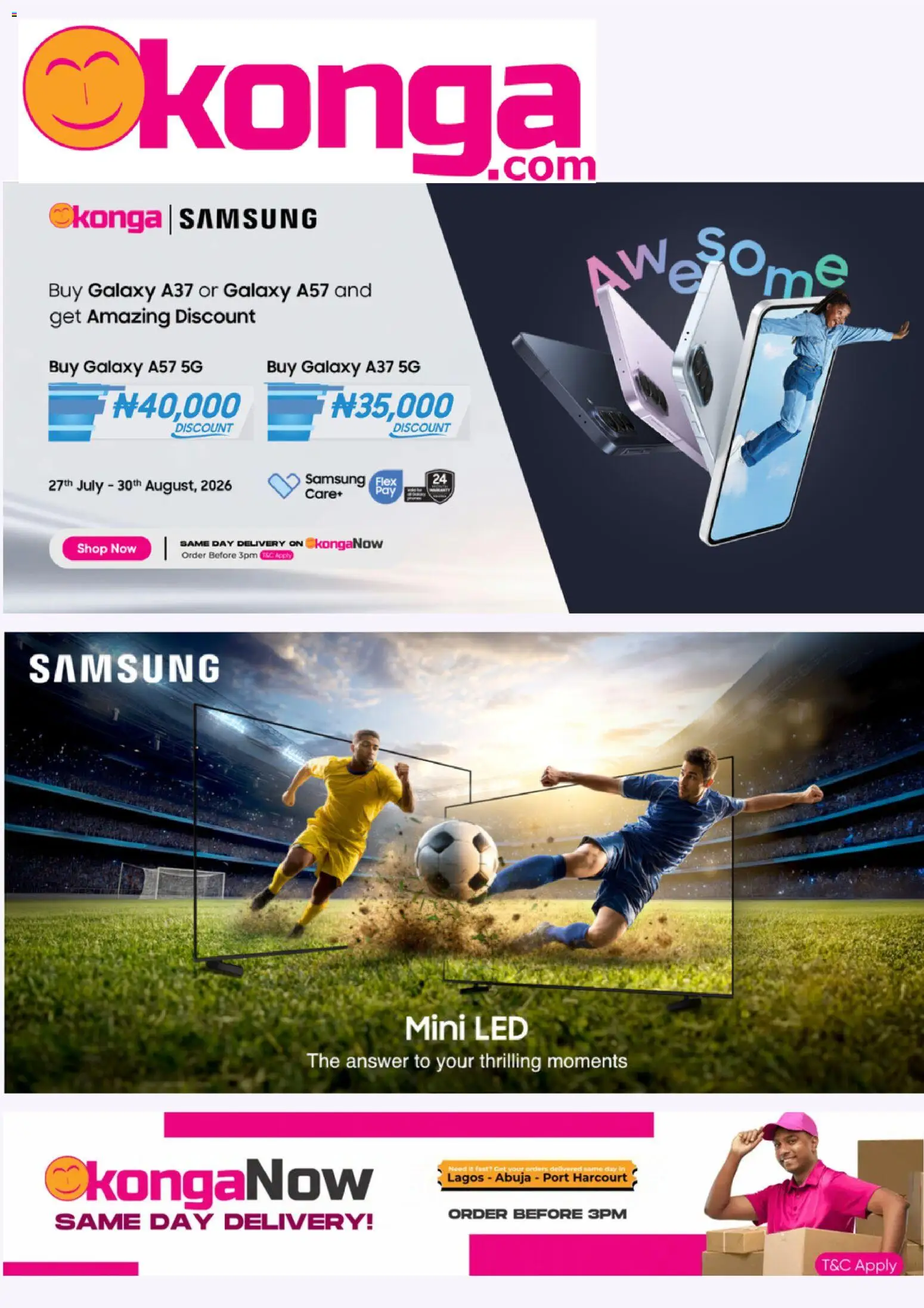 Konga Catalogue valid from 31/08/2026 | Page: 1