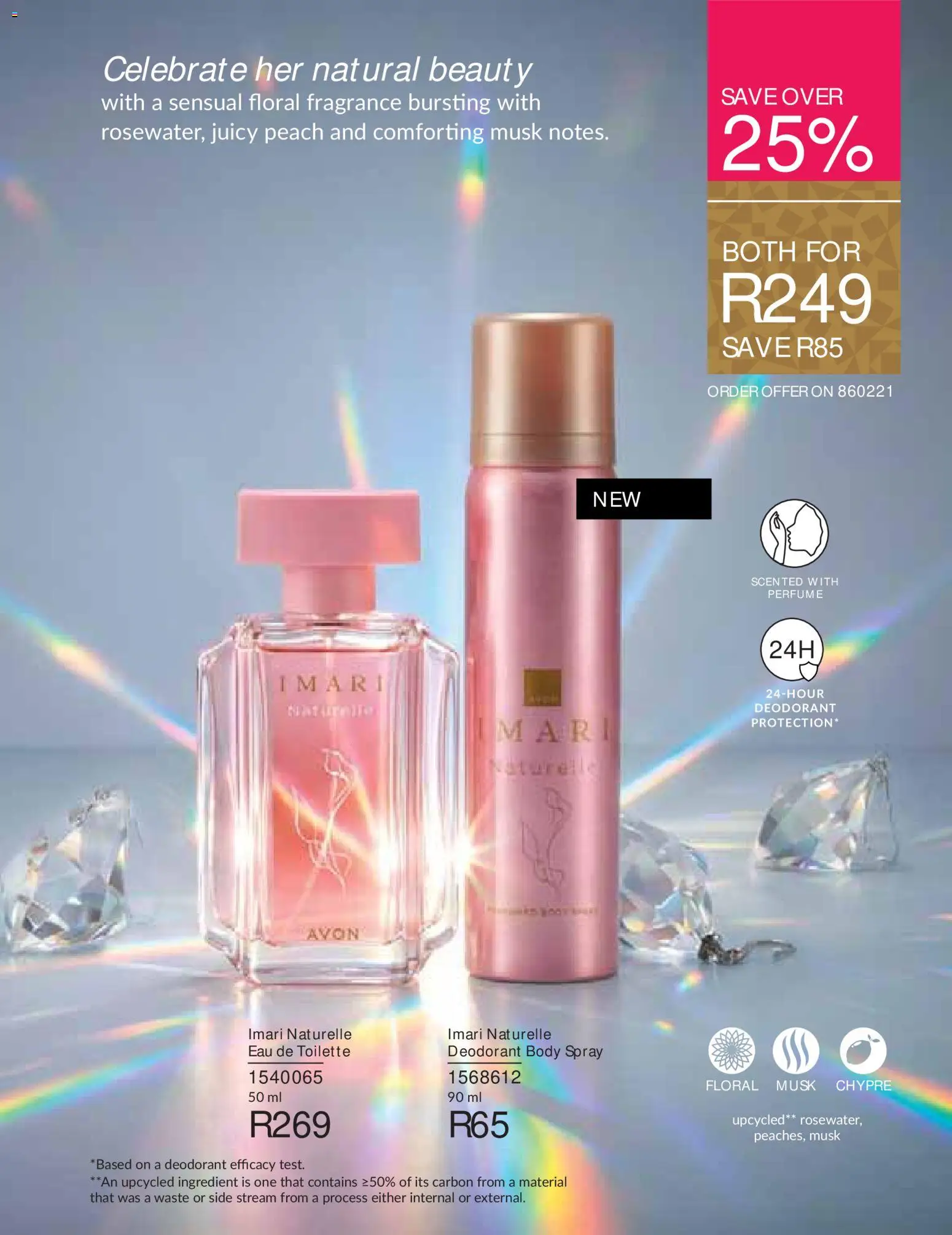 New Avon catalogue – valid from 01/10/2026 | Page: 13 | Products: Perfume, Fragrance, Eau de toilette, Peach