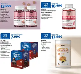 Vista previa Costco Selección Weider válido desde el 28/09/2026 | Página: 10 | Productos: Ashwagandha, Vainilla, Peso, Azúcar