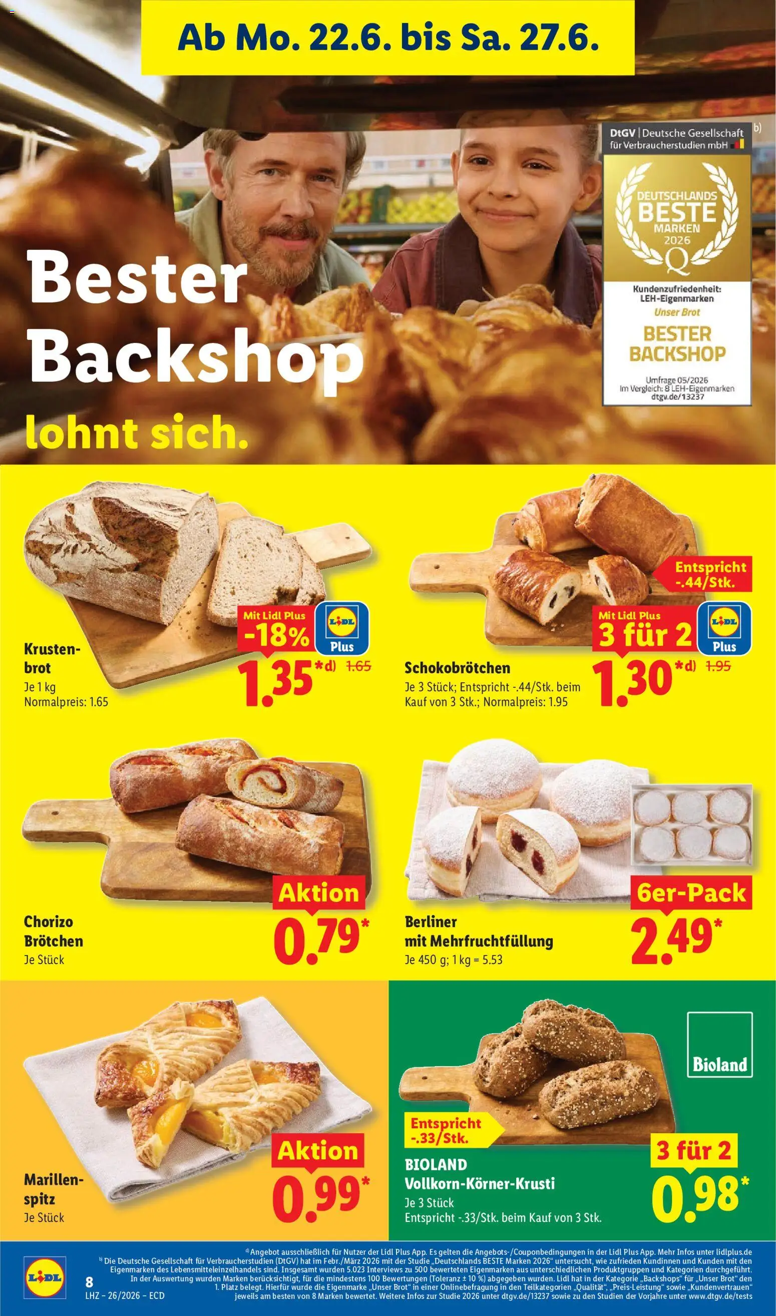 Lidl Prospekt – gültig ab 22.06.2026 | Seite: 12 | Produkte: Bad, SUP, Telefon