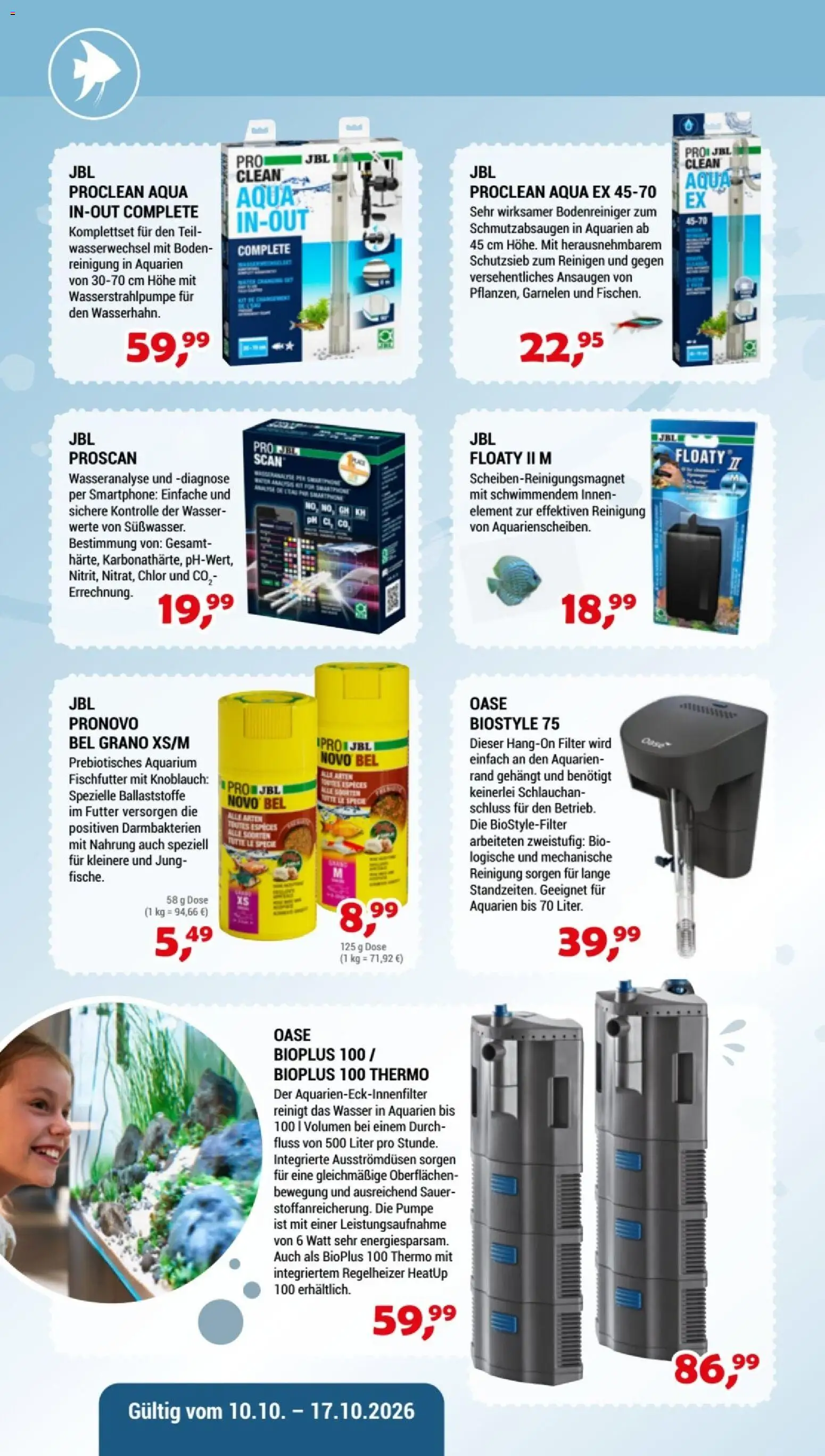 zookauf Prospekt – gültig ab 10.10.2026 | Seite: 2 | Produkte: Garnelen, Wasser, Knoblauch, Smartphone