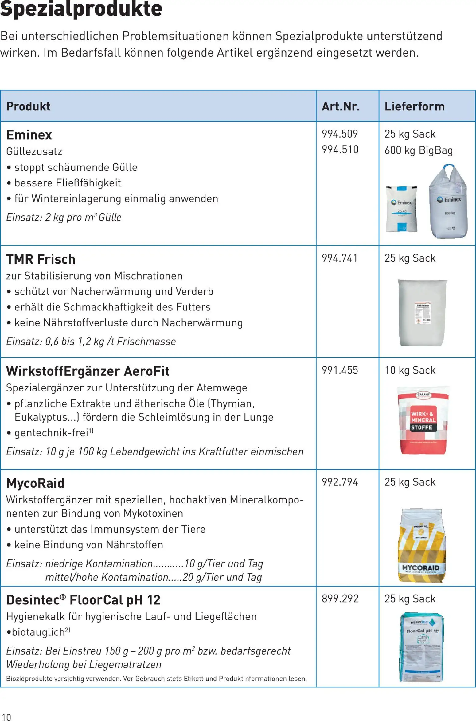 Lagerhaus Rindermast gültig ab 31.07.2026 | Seite: 10