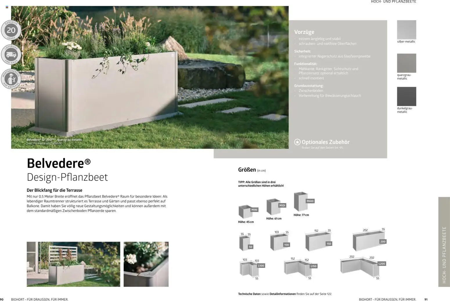 Dehner  Biohort – Metall für Garten & Terrasse gültig ab 05.01.2026 | Seite: 46