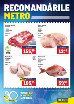 Ofertele Metro valabile de la 26.10.2026