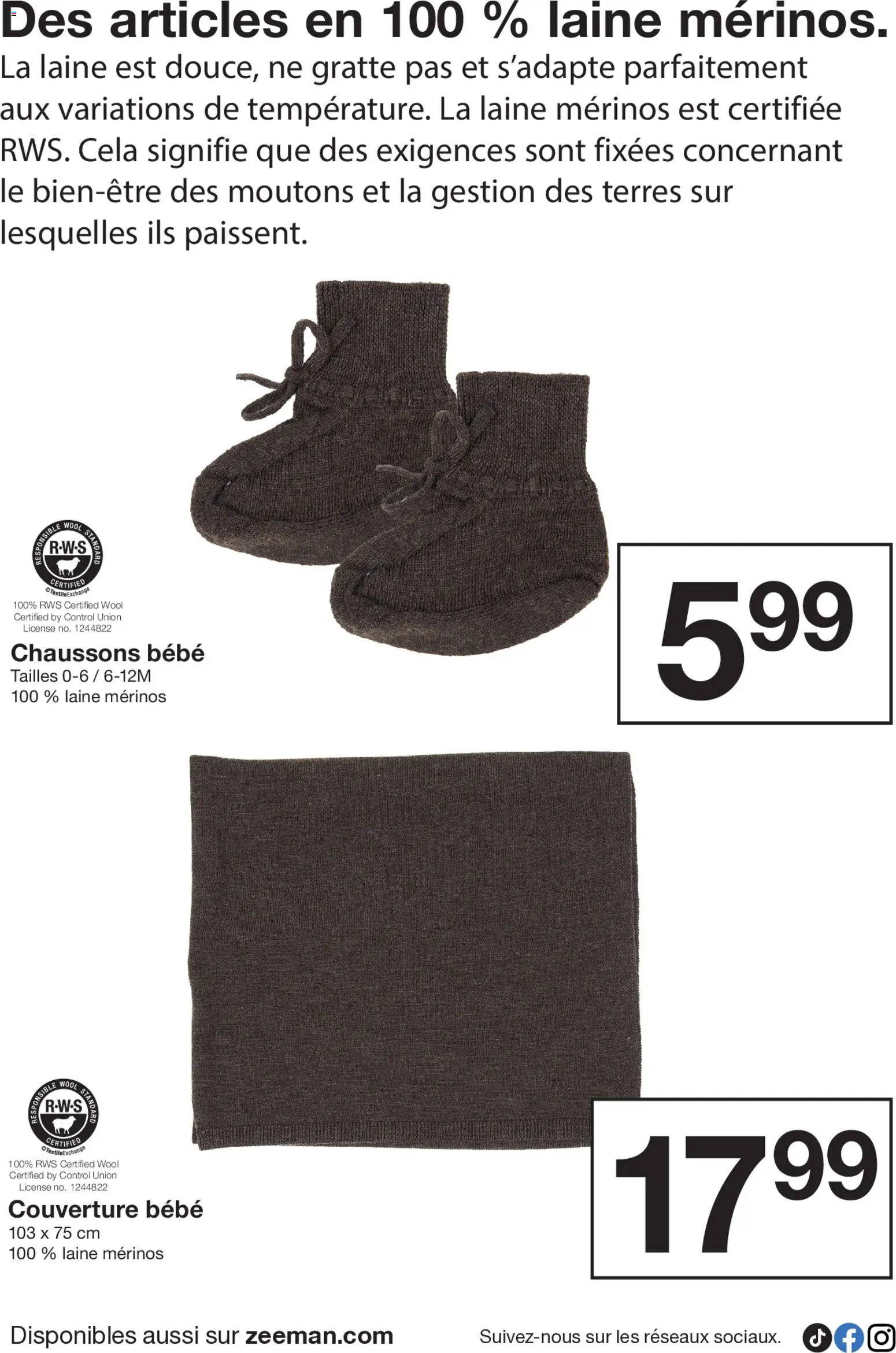 {H1} | Page: 8 | Produits: Couverture, Chaussons