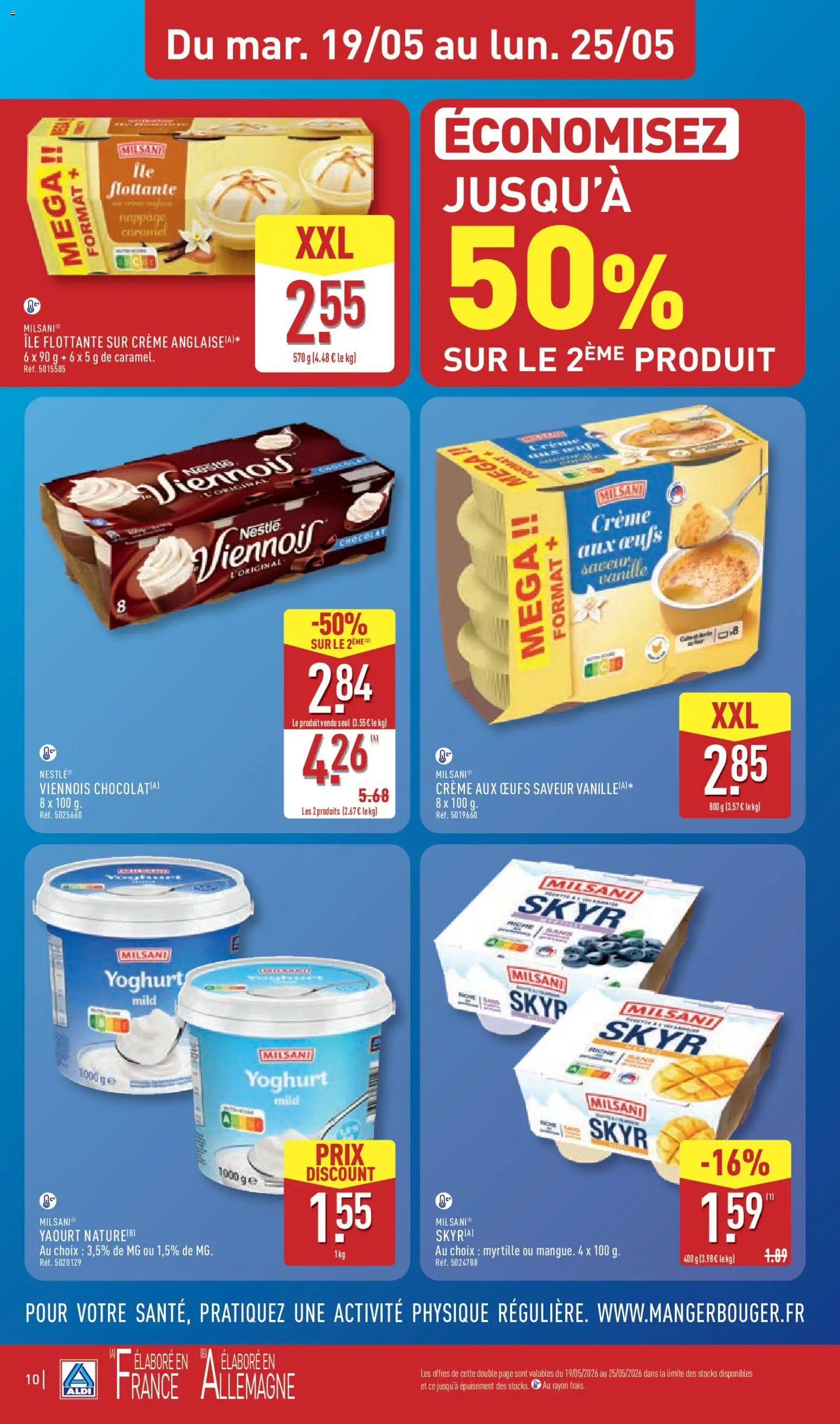 {H1} | Page: 12 | Produits: Yaourt, Œufs, Skyr, Crème