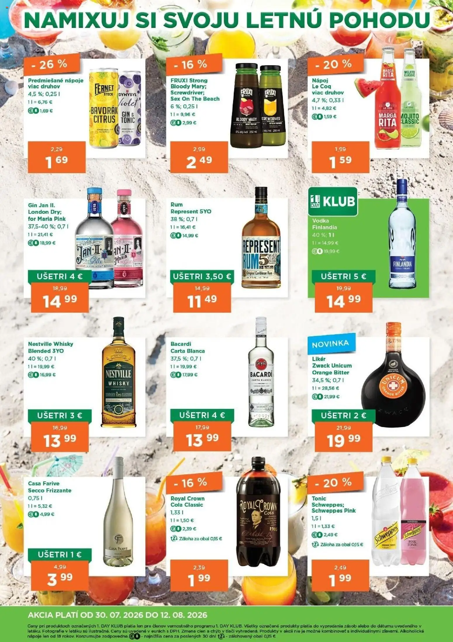 Nové 1day akcie – leták je platný od 30.07.2026 | Strana: 4