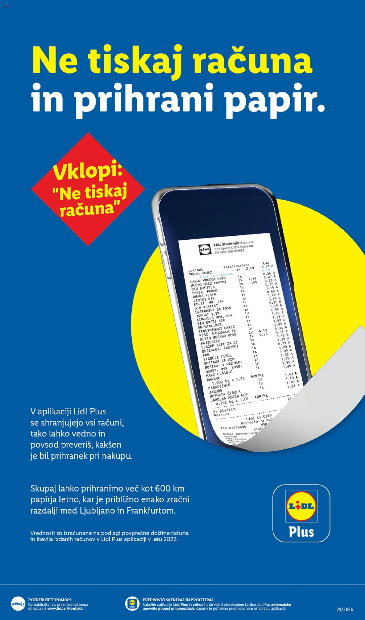 Novi Lidl katalog ponudbe – veljaven od 16.07.2026 | Stran: 57 | Izdelki: Med, Mleko, Sir, Banane