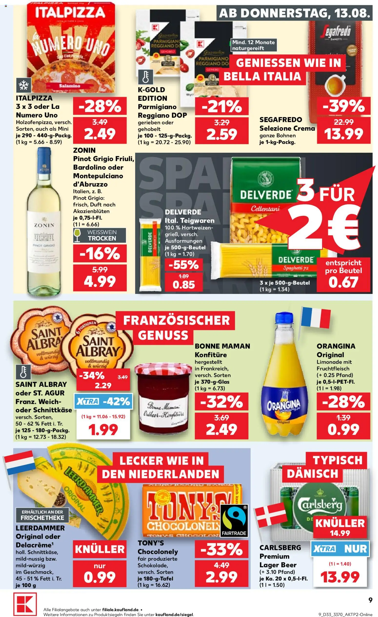 Kaufland Německo leták od 13.08.2026 | Strana: 9