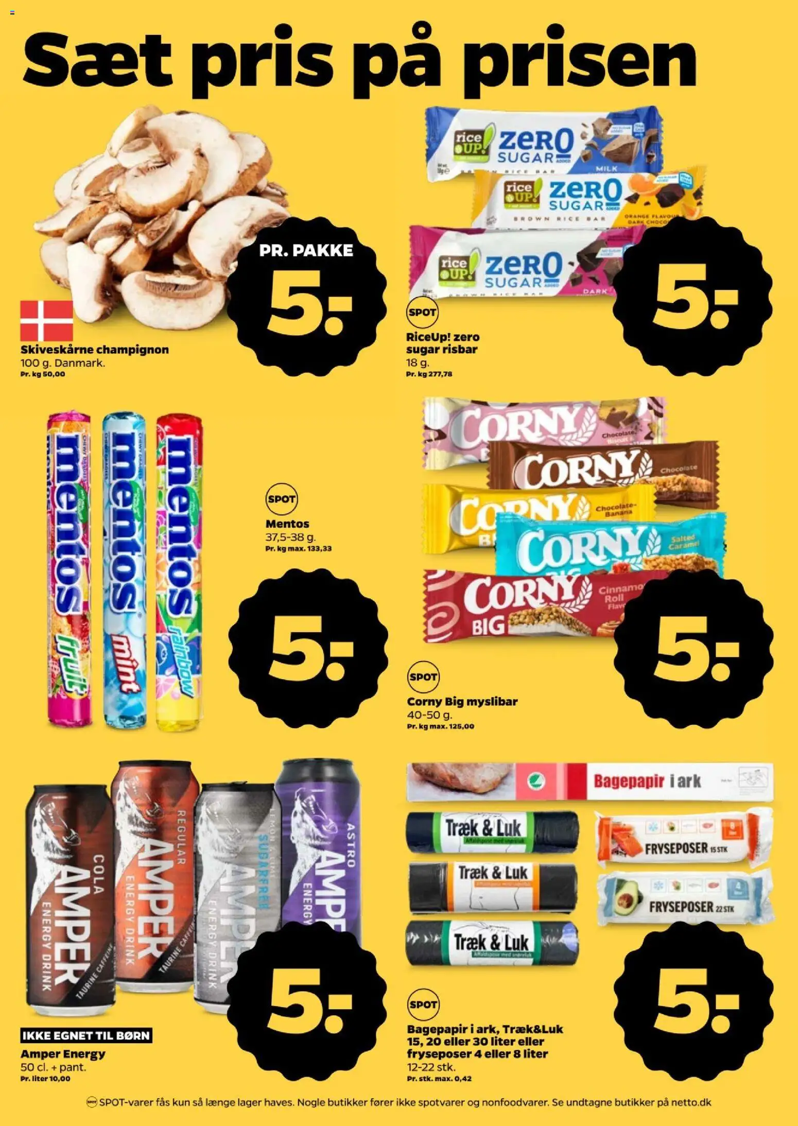 Netto tilbudsavis – gyldig fra 24/10/2026 | Side: 3 | Produkter: Champignon, Cola