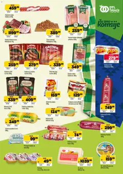 Podunavlje katalog - pregled Podunavlje kataloga - važi od 12.08.2026 | Strana: 5 | Proizvode: Hot dog, Salama, Kobasica, Pečenica