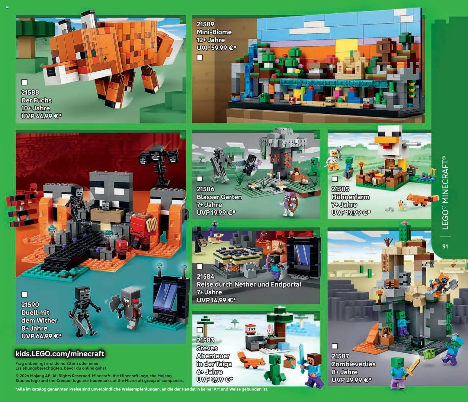 Lego Angebote gültig ab 01.09.2026 | Seite: 91