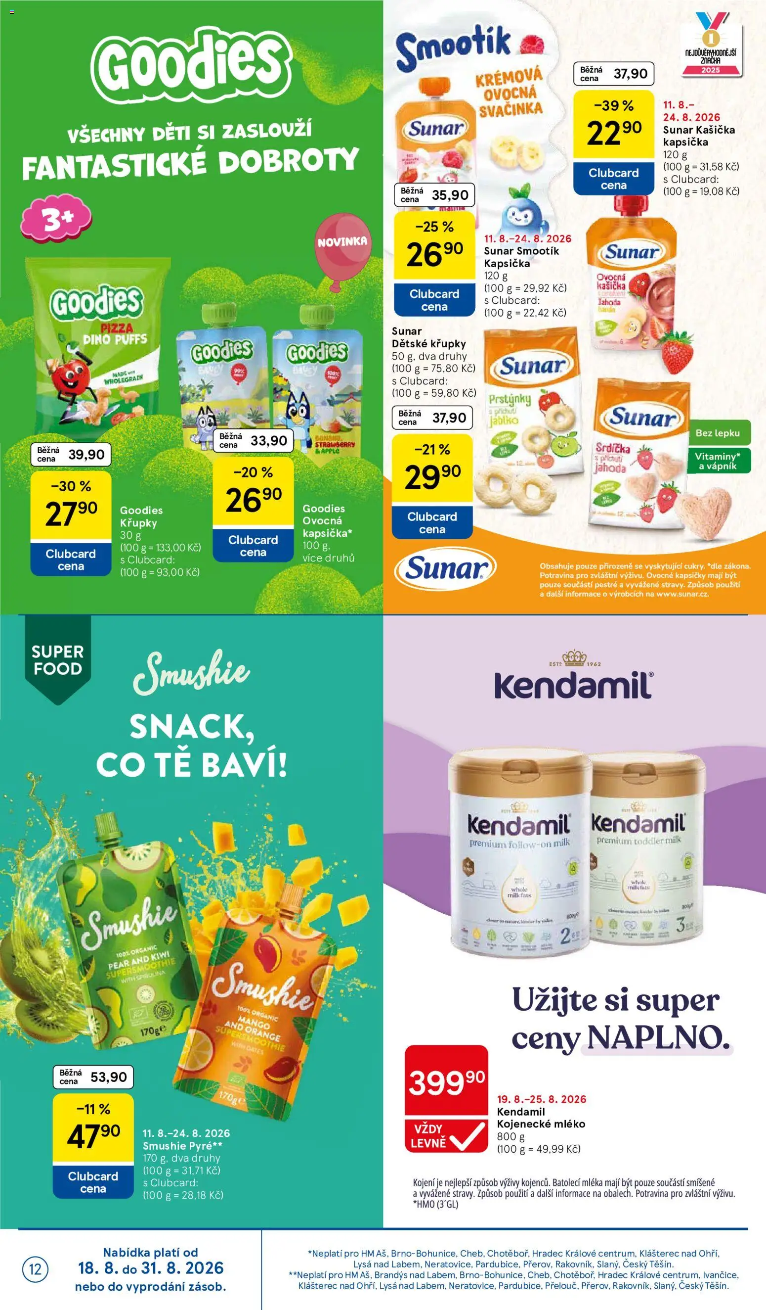 Tesco leták - Hypermarket od 19.08.2026 | Strana: 12