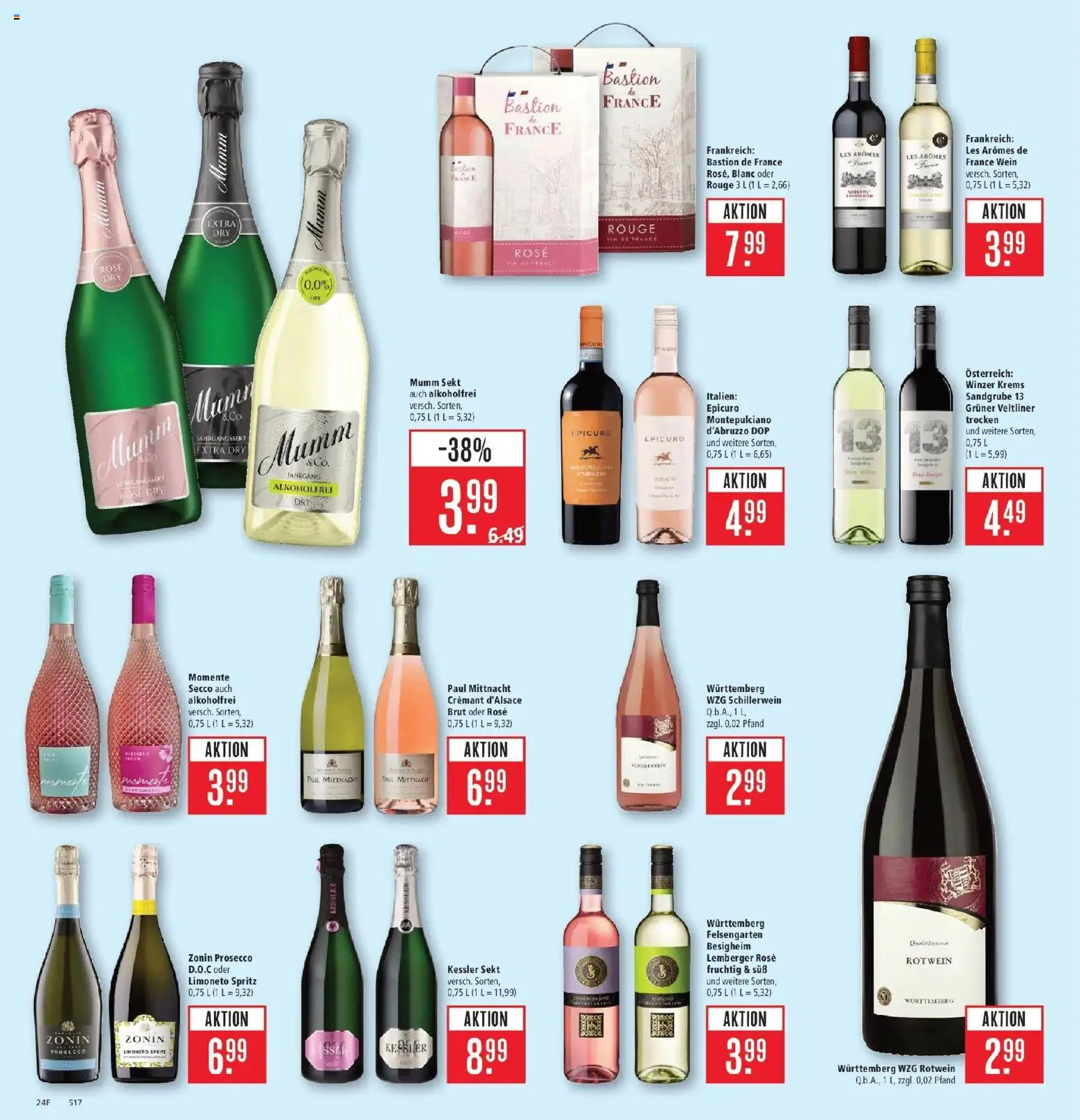 Marktkauf Prospekt Böblingen – gültig ab 29.06.2026 | Seite: 30 | Produkte: Sprite, Rotwein, Prosecco, Wein