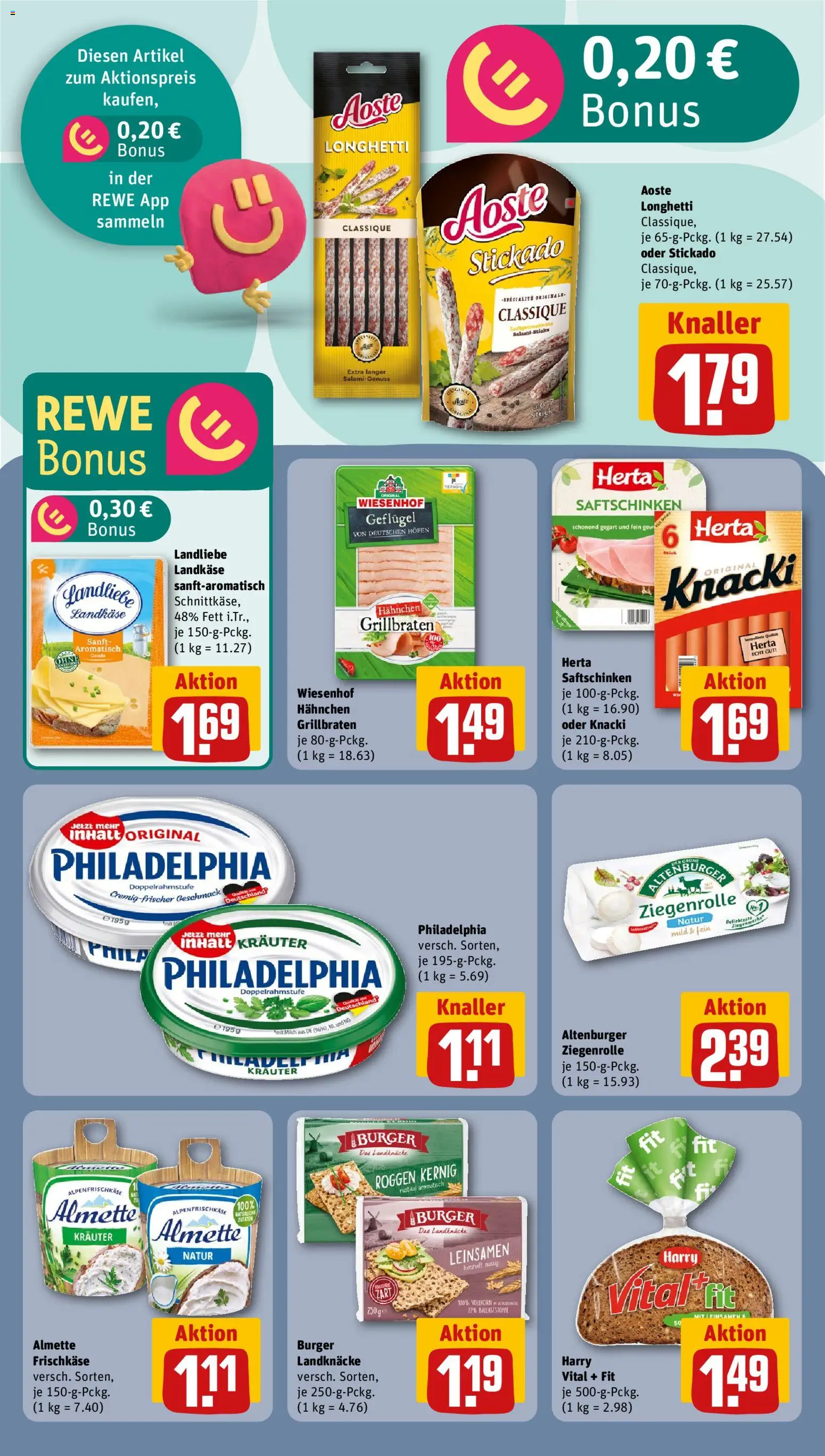 Rewe ihr Kaufpark Prospekt 	 – gültig ab 04.05.2026 | Seite: 14 | Produkte: Almette, Milch, Philadelphia, Frischkase