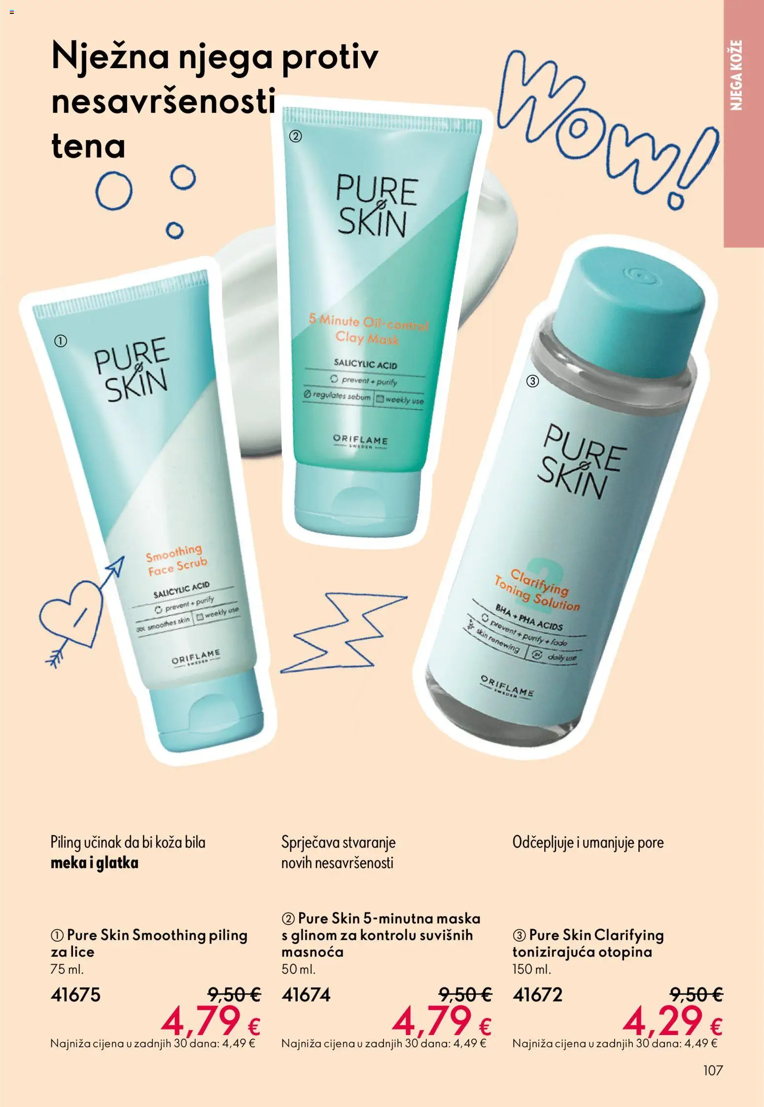 Oriflame katalog | vrijedi od 03.06.2026 | Stranica: 107 | Proizvodi: Maska, Piling
