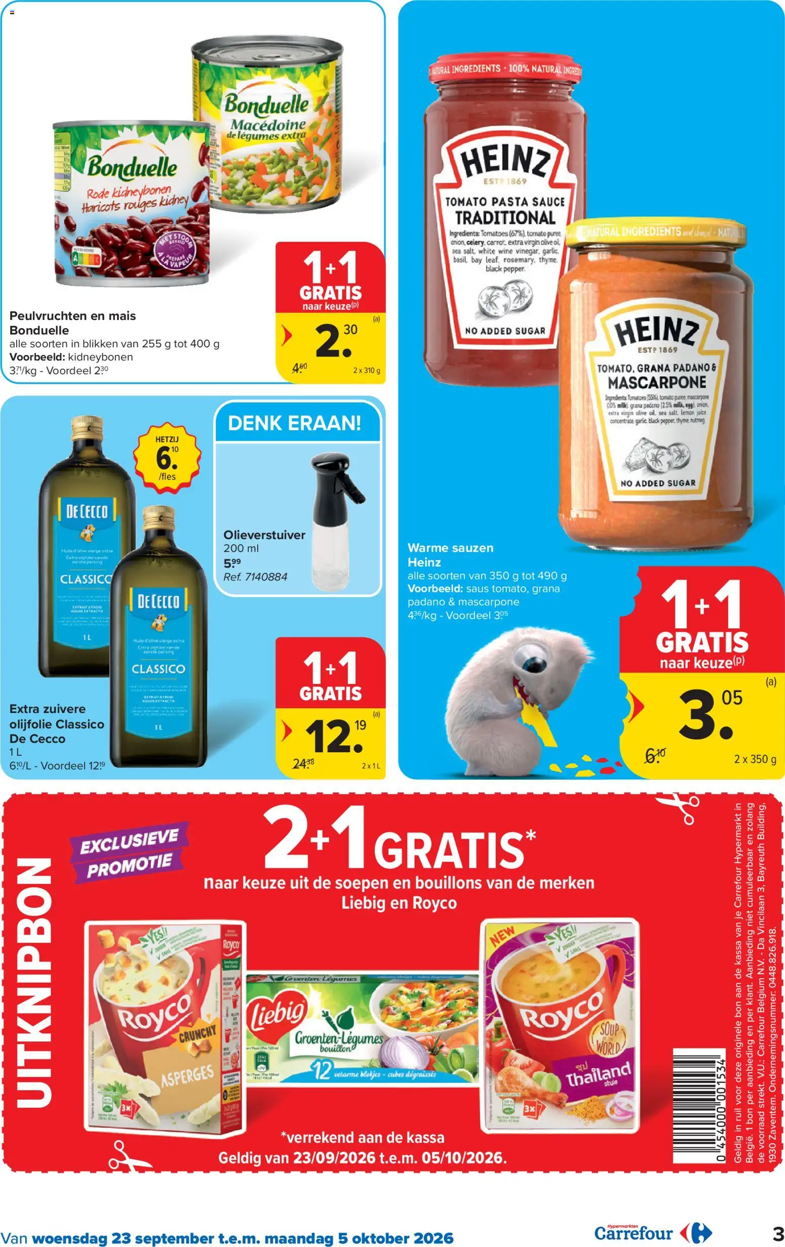 {H1} | Pagina: 3 | Producten: Mascarpone, Grana Padano, Bouillon, Groenten