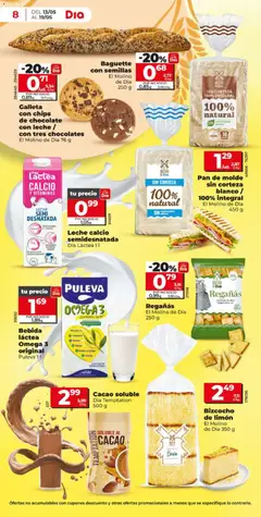 Vista previa Bebida láctea Omega 3 original, Bebida láctea Omega 3 original Puleva 1 l válido desde el 13.05.2026 | Página: 8