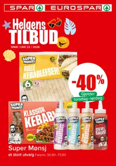 Forhåndsvisning av Spar Helgens Tilbud gyldig fra 28.05.2026
