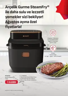 01 Ağustos 2026 tarihinden itibaren geçerli olan Arçelik kataloğu önizlemesi | Sayfa: 51 | Ürünler: Fritöz, Pilav, Izgara
